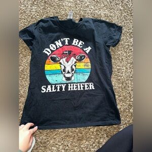 Gildan Black Heavy Cotton Tee